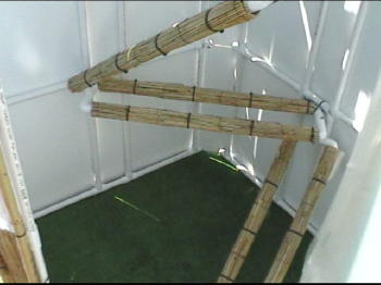 Z shaped poles