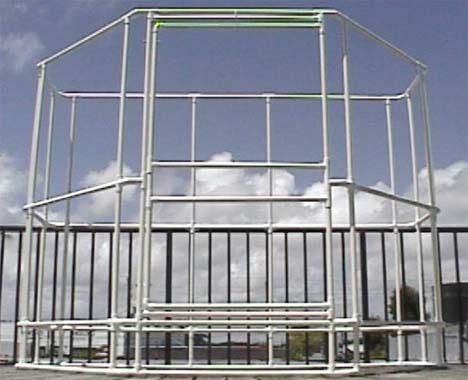 Jumbo cage frame
